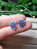 Hylian Shield Earrings | Fantasy Adventure Game Jewelry