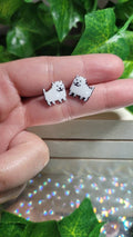 Annoying Dog Earrings | Indie Game Fandom Jewelry