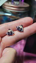 Cult of the Lamb Stud Earrings | Indie Gaming Jewelry
