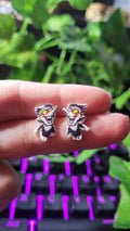 Spamton Stud Earrings | Deltarune Indie Game Jewelry
