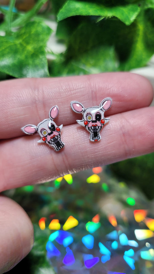 Mangle FNAF Stud Earrings | Five Nights at Freddy's Jewelry