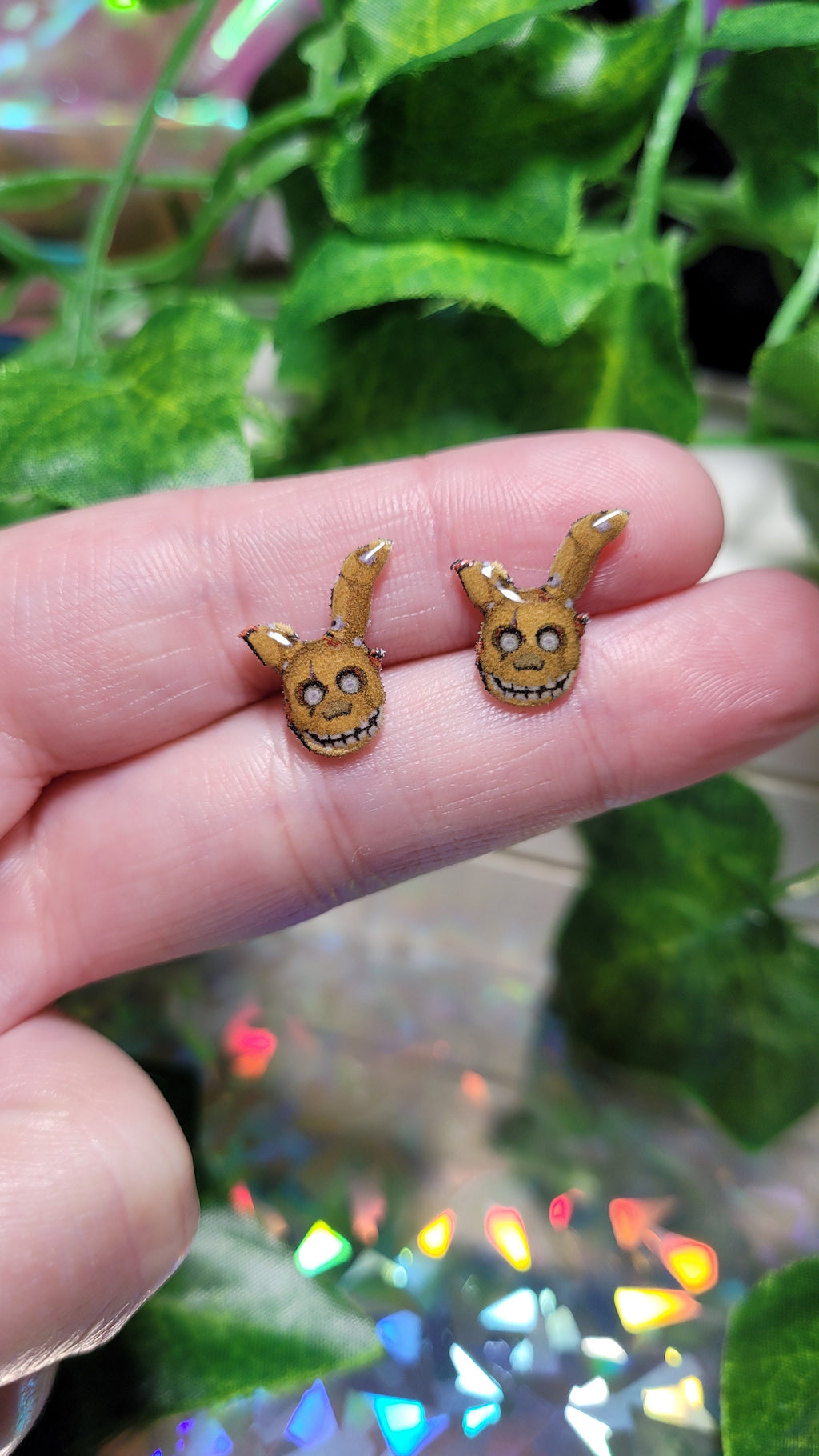 Springtrap Horror Game Earrings | Fandom Jewelry