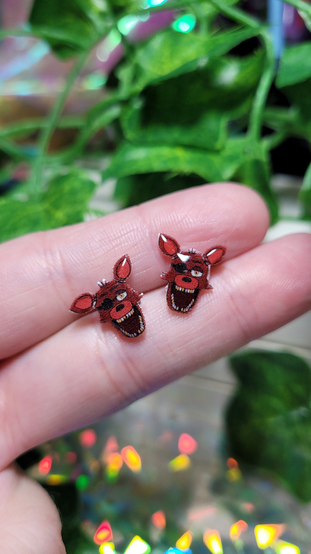 Foxy FNAF Stud Earrings | Five Nights at Freddy's