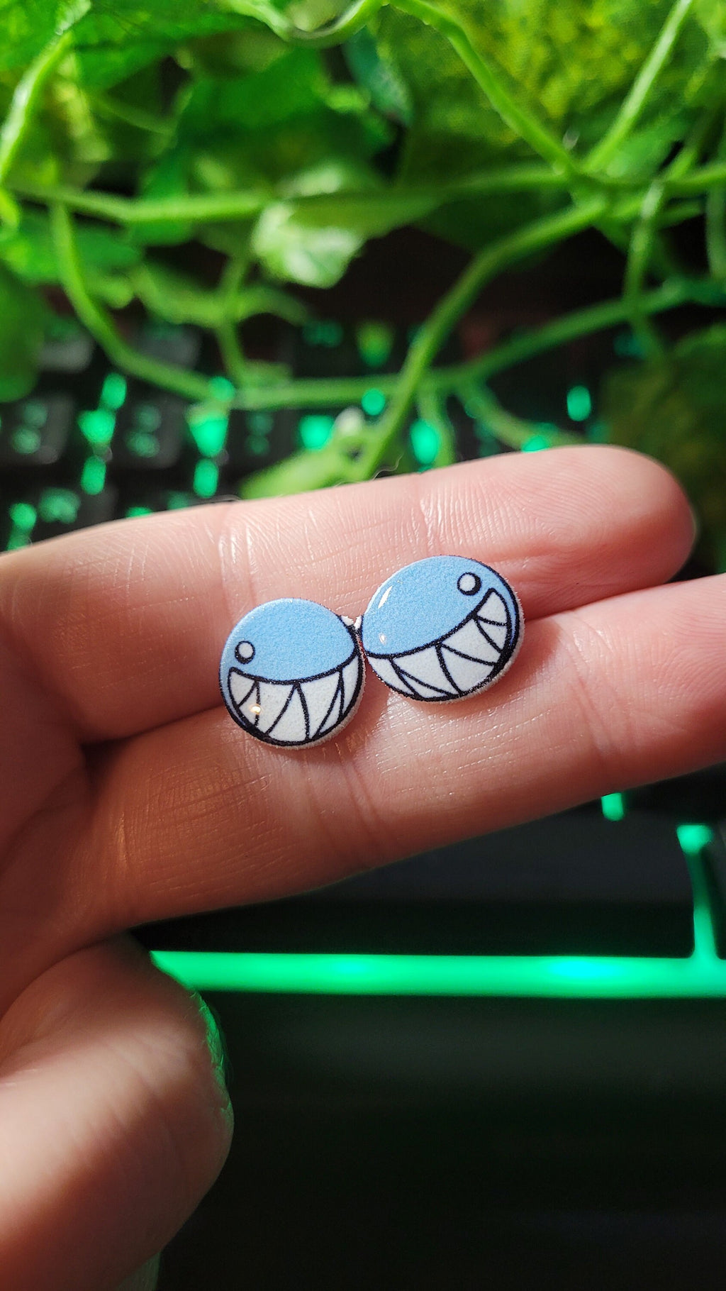 Digital Circus Character Earrings | Cartoon Fandom Jewelry