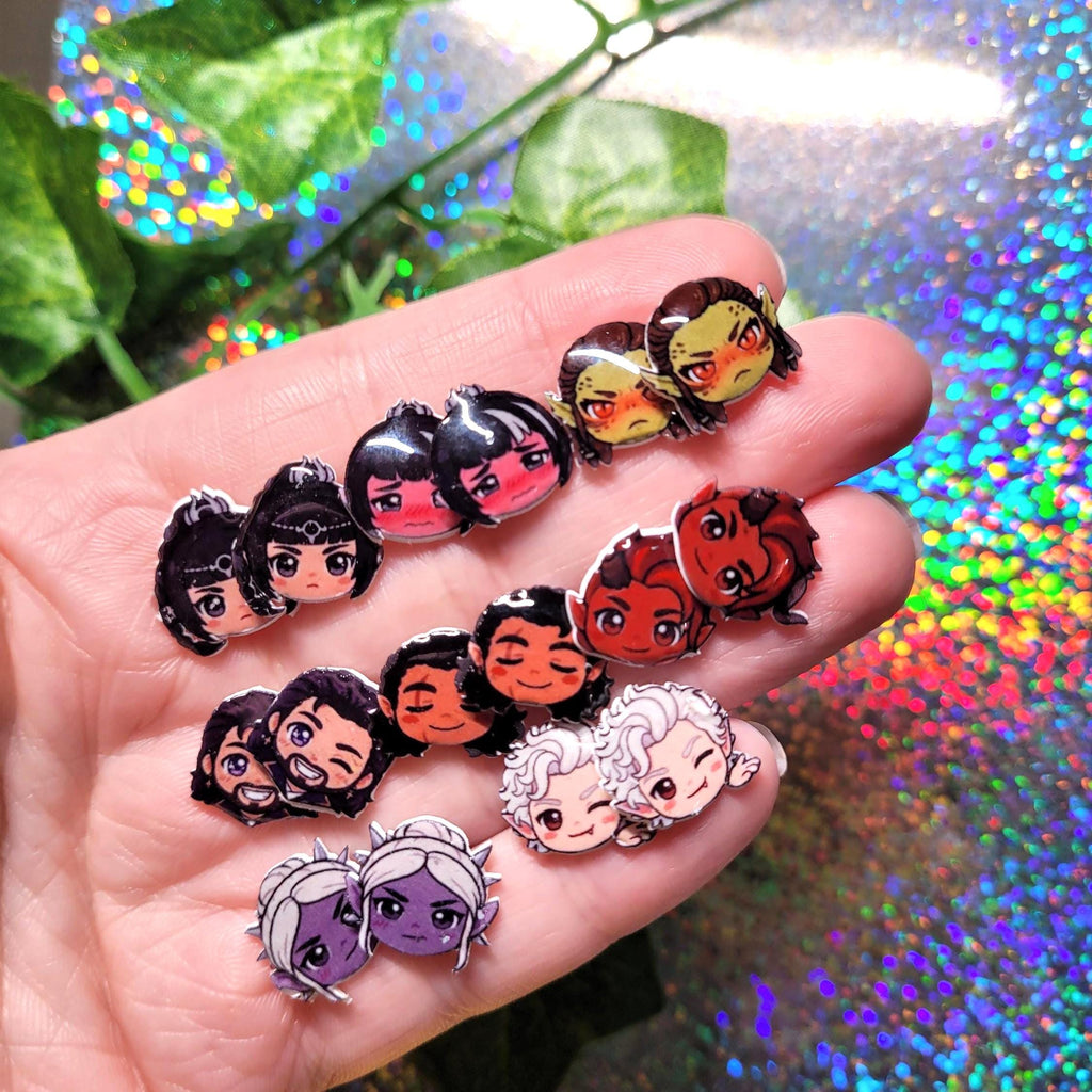 Fantasy RPG Video Game Companion Studs